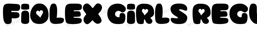 Fiolex Girls Regular字体转换